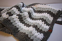 Detský textil - Háčkovaná deka pro Tobíka - 16592730_
