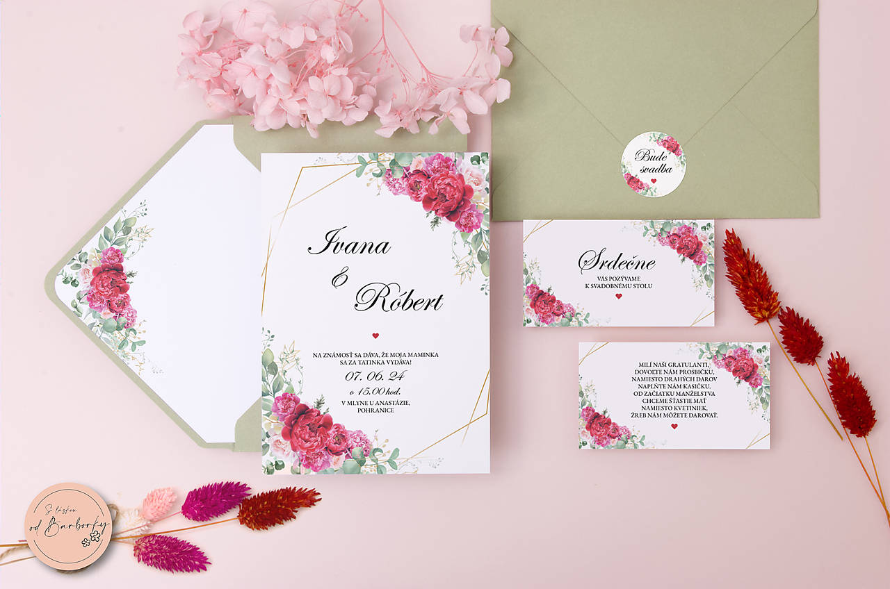 Svadobné oznámenie C#60