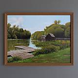 Obrazy - Obraz "Vodný mlyn Tomášikovo" - 16592994_