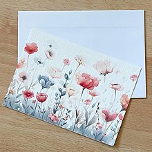 Papiernictvo - Pohľadnica Kvety C0007 (Lúčne kvety) - 16593103_
