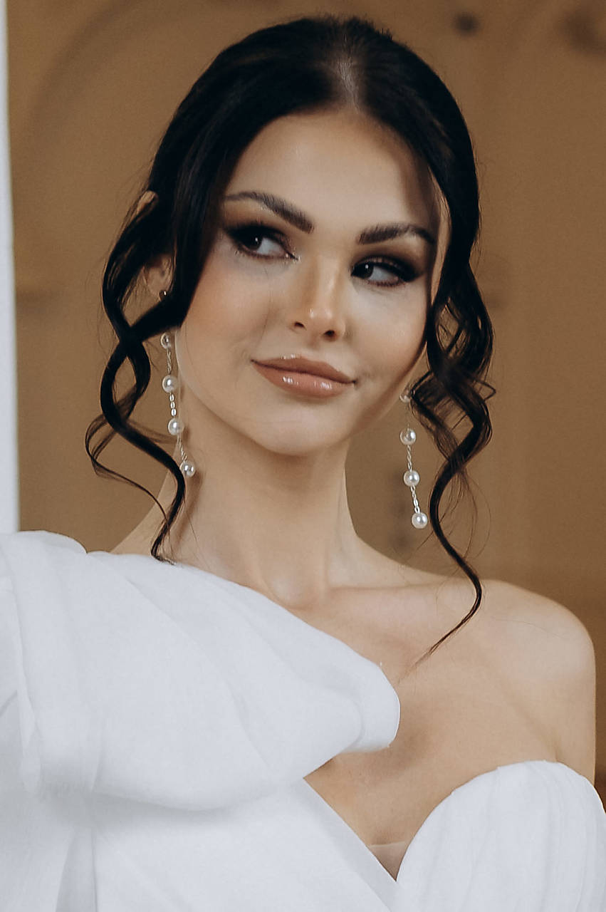 Perlové dlhé náušnice Olívia