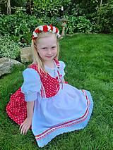 Detské oblečenie - Krásny dievčenský kroj- 7-8rokov, ihneď k odberu - 16595302_
