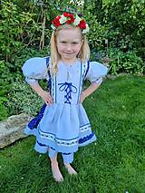 Šaty - Krásny dievčenský kroj 4-6 rokov ihneď k odberu - 16595315_