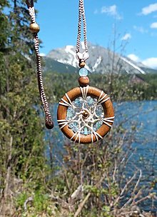 Náhrdelníky - náhrdelník Mandala životnej rovnováhy a regenerácie - 16594992_