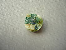 Minerály - Kabošon - azurit 14 mm, č.78f - 16595313_
