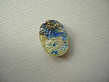 Minerály - Kabošon - azurit 16 mm, č.85f - 16595326_