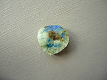 Minerály - Kabošon - azurit 14 mm, č.88f - 16595342_