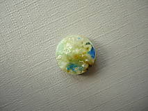 Minerály - Kabošon - azurit 12 mm, č.91f - 16595355_
