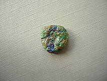 Minerály - Kabošon - azurit 13 mm, č.93f - 16595360_