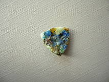 Minerály - Kabošon - azurit 13 mm, č.95f - 16595361_