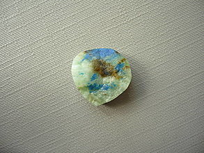 Minerály - Kabošon - azurit 14 mm, č.88f - 16595342_