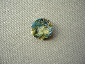 Minerály - Kabošon - azurit 13 mm, č.92f - 16595357_