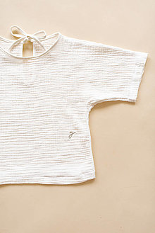 Detské oblečenie - Jeej DESIGN Organic mušelinový oversized top - 16594238_