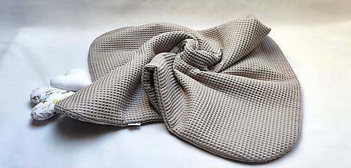 Detská deka Nr.564 (Deka vafle zateplená)