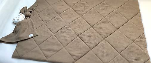 Detská deka Nr.564 (Deka vafle a mušelín, zateplená)