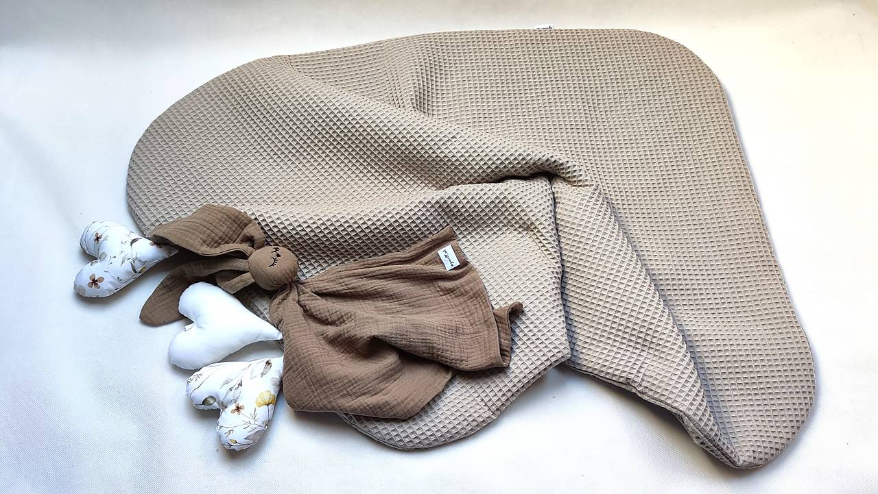 Detská deka Nr.564 (Deka vafle zateplená)