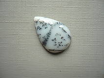 Minerály - Kabošon - dendritický opál 21 mm, č.14Af - 16596755_