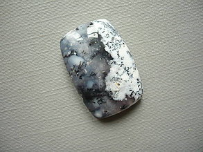 Minerály - Kabošon - dendritický opál 24 mm, č.3Af - 16596738_