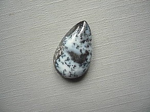 Minerály - Kabošon - dendritický opál 20 mm, č.21Af - 16596771_