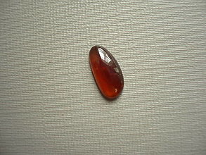 Minerály - Kabošon - granát hessonit 12 mm, č.16Cf - 16596841_