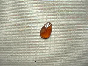 Minerály - Kabošon - granát hessonit 8 mm, č.91Cf - 16597025_