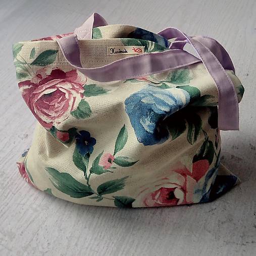 Nákupné tašky - Nákupná taška - RUŽE - 16595677_