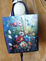 Nákupné tašky - Taška s kvetmi - 16597606_