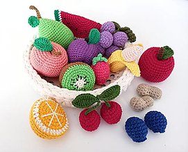 Hračky - Háčkované ovocie - 16597250_