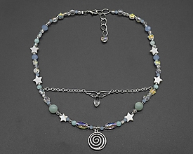 Náhrdelníky - Korálkový náhrdelník - 16597789_