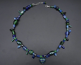 Náhrdelníky - Korálkový náhrdelník  - 16597894_