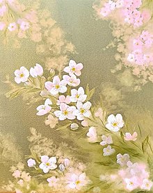 Obrazy - Obraz Ružová radosť - olejomaľba - 16600424_