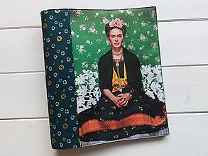 Papiernictvo - Obal na knihu Frida - nastavitelný - 16599720_