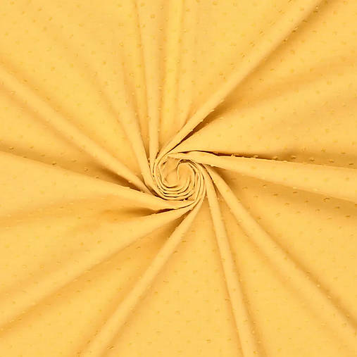 jemný splývavý polopriehľadný bavlnený batist, 100 % bavlna, šírka 145 cm  (horčicová žltá)