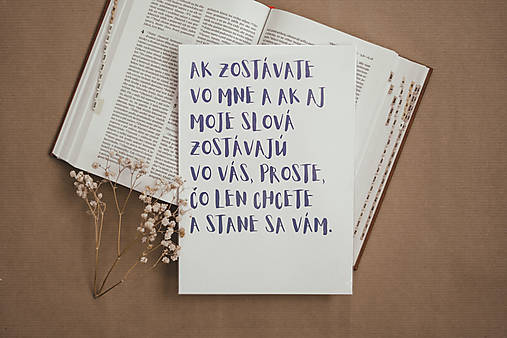 Print #5 Ak zostávate vo mne
