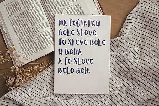 Print #1 Na počiatku bolo Slovo