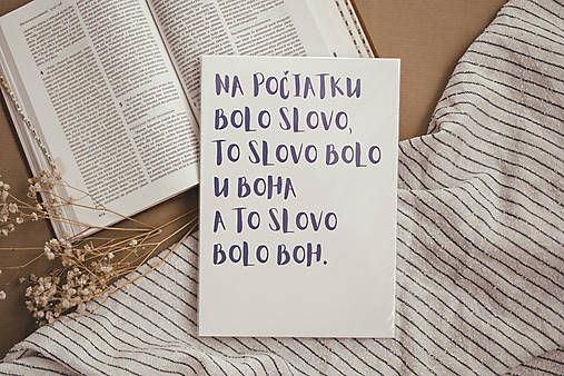 Print #1 Na počiatku bolo Slovo