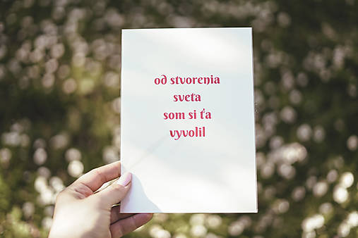 Láskavá grafika #3 Od stvorenia sveta