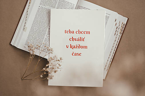 Láskavá grafika #4 Teba chcem chváliť