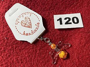 Iné šperky - Přívěšek - acryl andílek pro štěstí/radost č.120 - 16601436_