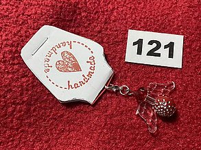 Iné šperky - Přívěšek - acryl andílek pro štěstí/radost č.121 - 16601443_