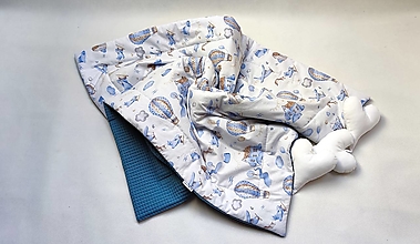 Detský textil - Detská deka Nr.563 (Zateplená deka) - 16602563_