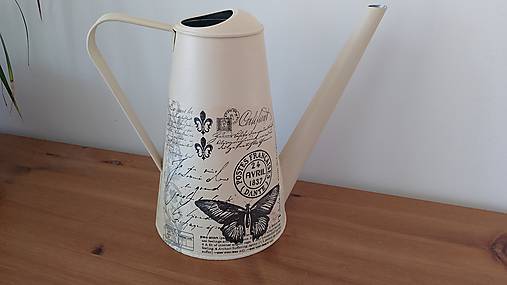 Nádoby - Vintage motýľ krhla - 16606353_