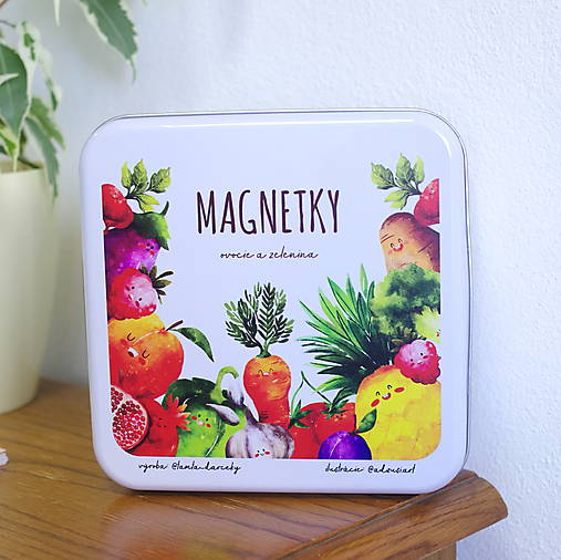 Magnetky - Ovocie a zelenina