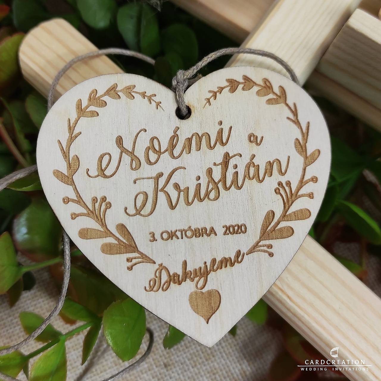 Svadobná magnetka - 015