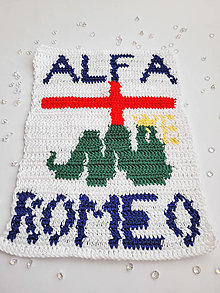 Úžitkový textil - Koberček Alfa Romeo - 16605836_