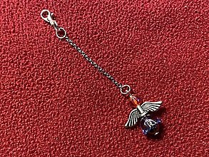 Iné šperky - Kľúčenka anjelik / anjelik č.23 - 16605824_