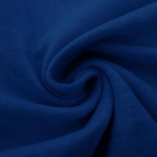 100 % ľanový ÚPLET kráľovská modrá, šírka 160 cm
