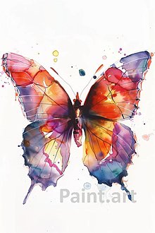 Grafika - Motýľ (č.149) - 16608729_
