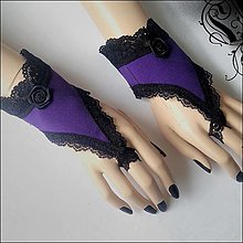 Rukavice - Gotické rukavičky - 16613395_