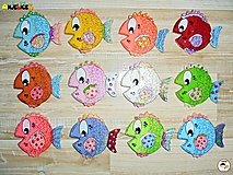 Magnetky - Magnetka - rybka - 16613191_